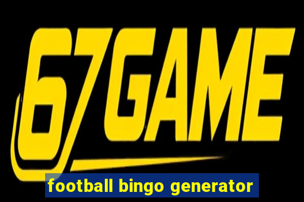 football bingo generator