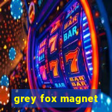 grey fox magnet