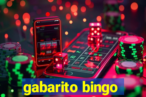 gabarito bingo