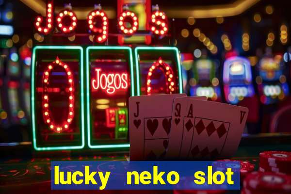 lucky neko slot logo png