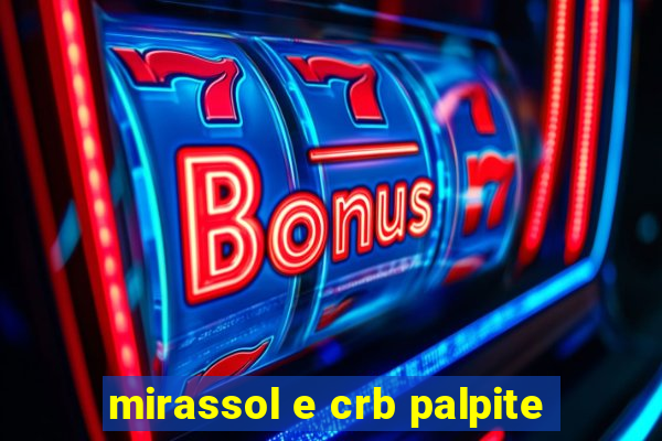 mirassol e crb palpite