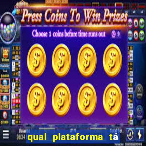 qual plataforma tá pagando agora fortune tiger