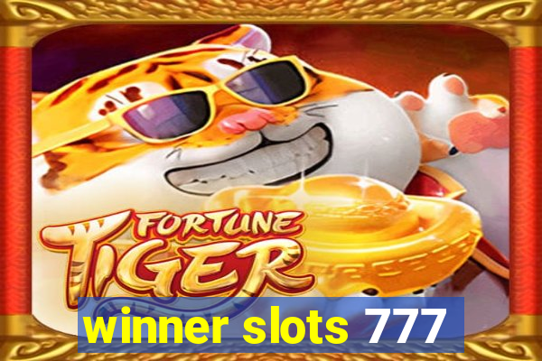 winner slots 777