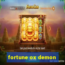 fortune ox demon