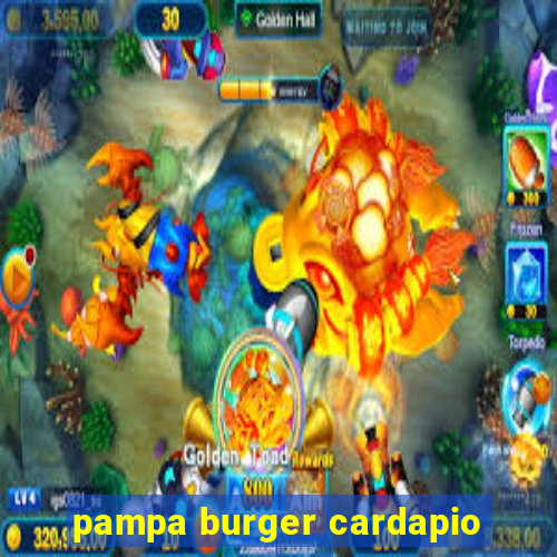 pampa burger cardapio