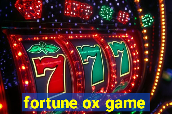 fortune ox game