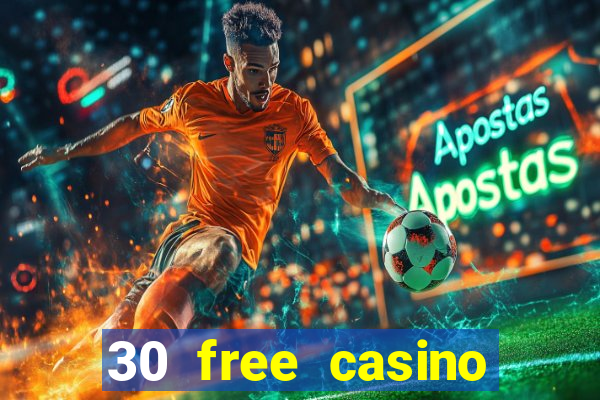 30 free casino bonus no deposit