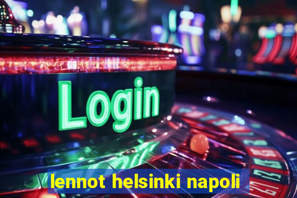 lennot helsinki napoli