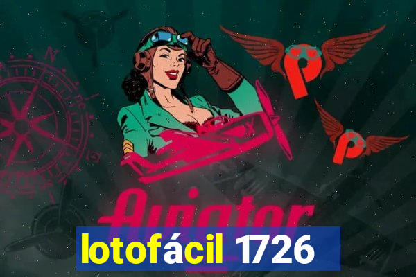 lotofácil 1726