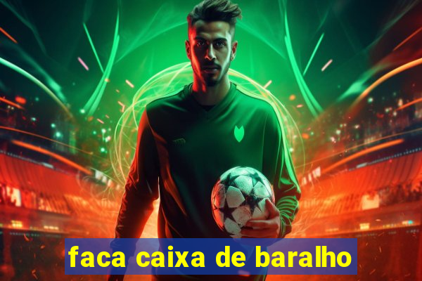 faca caixa de baralho