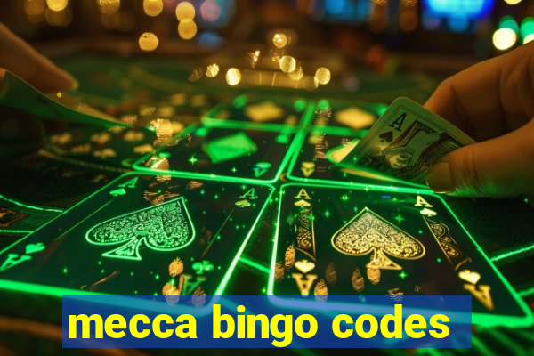 mecca bingo codes