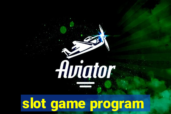 slot game program