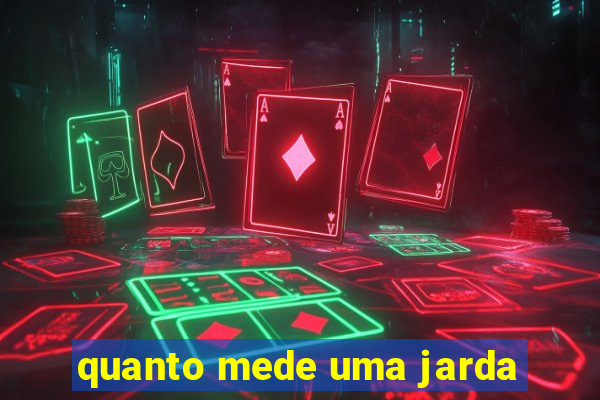 quanto mede uma jarda