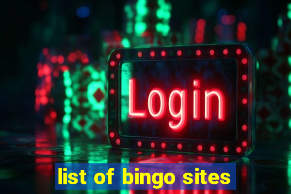 list of bingo sites