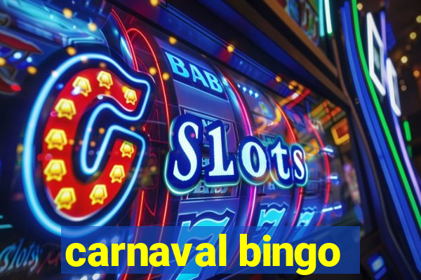 carnaval bingo