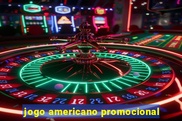 jogo americano promocional