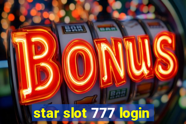 star slot 777 login