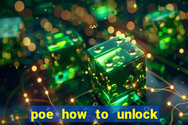 poe how to unlock 5 slot map device