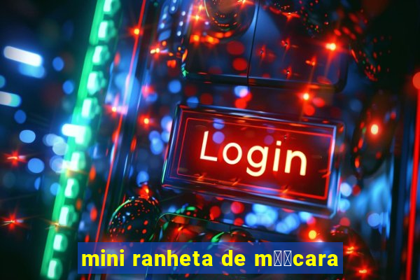 mini ranheta de m璋﹕cara