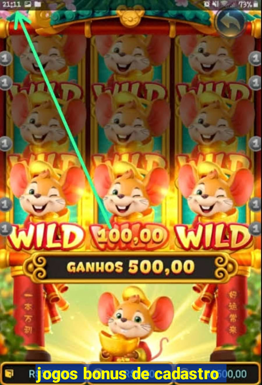 jogos bonus de cadastro