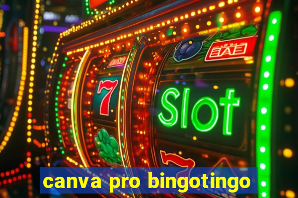 canva pro bingotingo