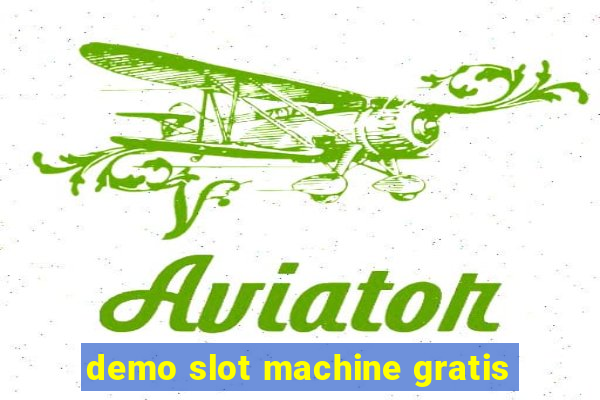 demo slot machine gratis