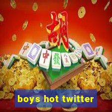 boys hot twitter