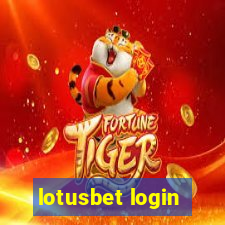 lotusbet login