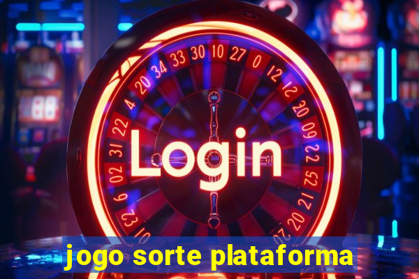 jogo sorte plataforma