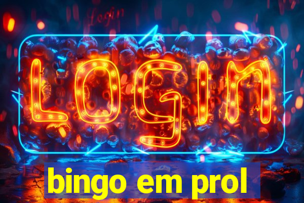 bingo em prol