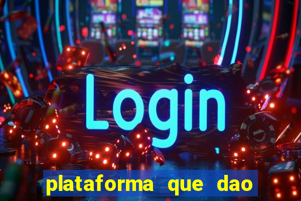 plataforma que dao bonus de cadastro