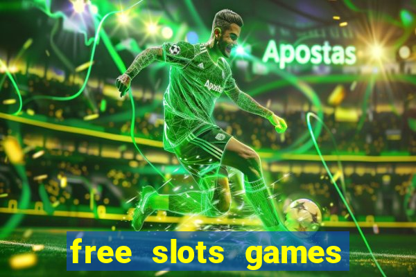 free slots games to play for free