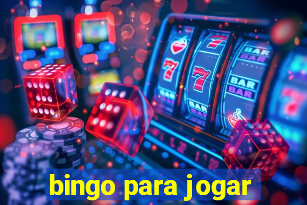 bingo para jogar