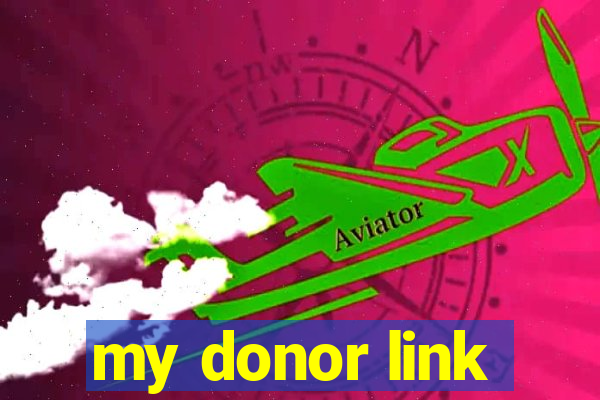 my donor link