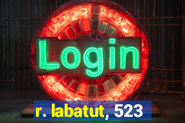 r. labatut, 523