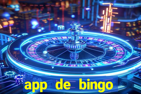 app de bingo valendo dinheiro