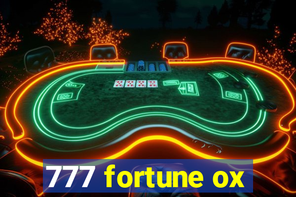 777 fortune ox