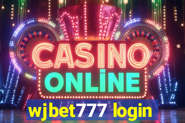 wjbet777 login