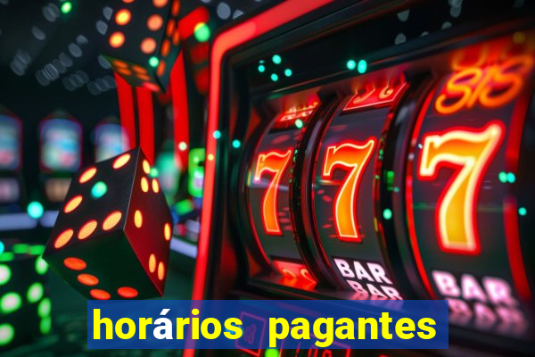 horários pagantes do fortune mouse