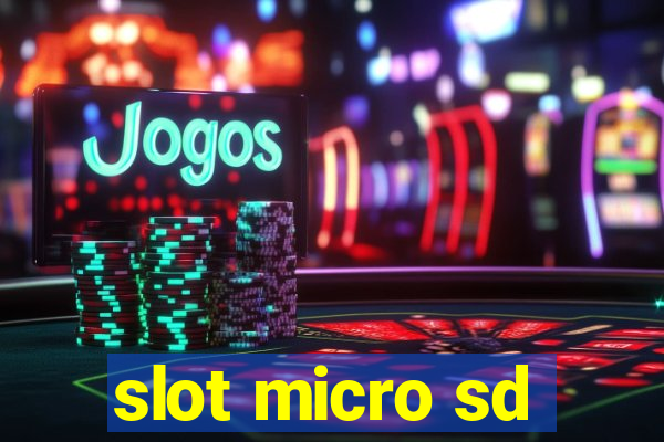 slot micro sd