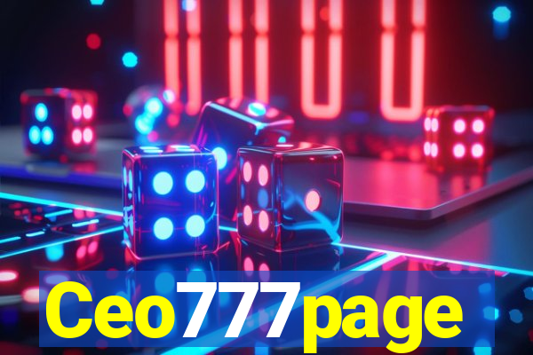 Ceo777page