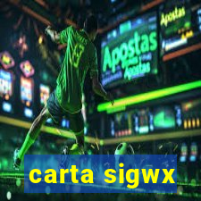 carta sigwx