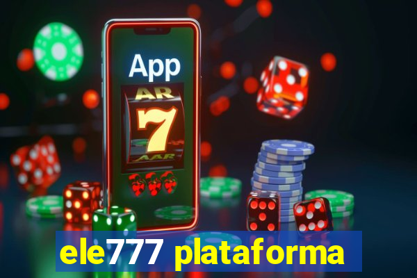 ele777 plataforma