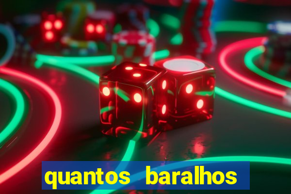 quantos baralhos para jogar poker