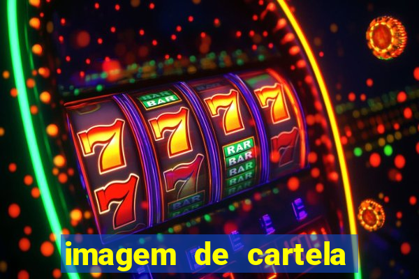 imagem de cartela de bingo