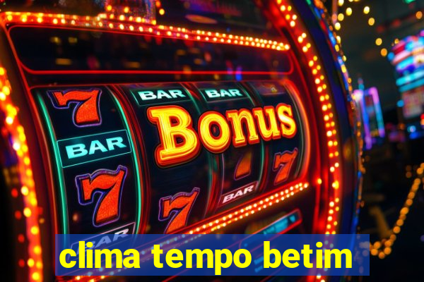 clima tempo betim