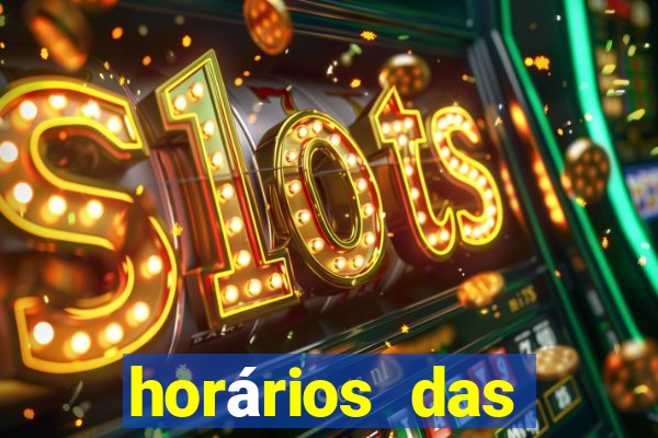 horários das plataformas de jogos