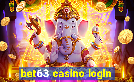 bet63 casino login