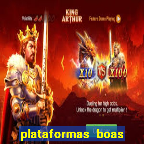 plataformas boas para jogar fortune tiger