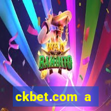 ckbet.com a plataforma de jogos